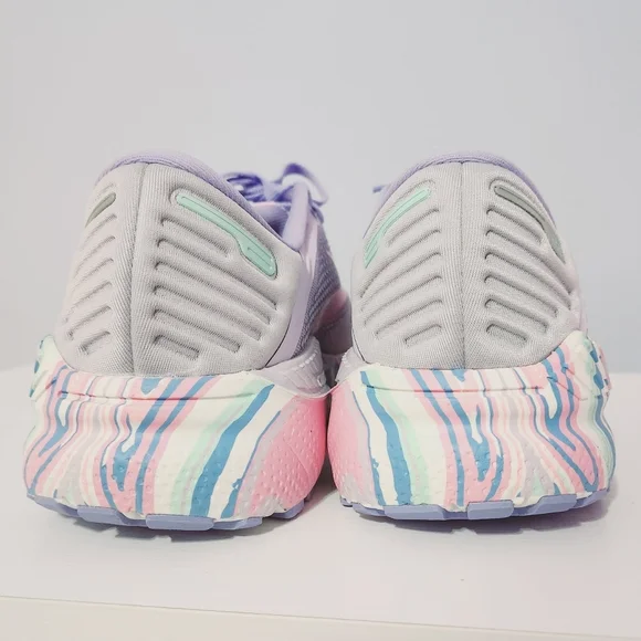 PASTEL Brooks Adrenaline GTS 22 EMPOWER Purple Pink 7.5 Running Shoes NWT Cute! - Picture 4 of 12